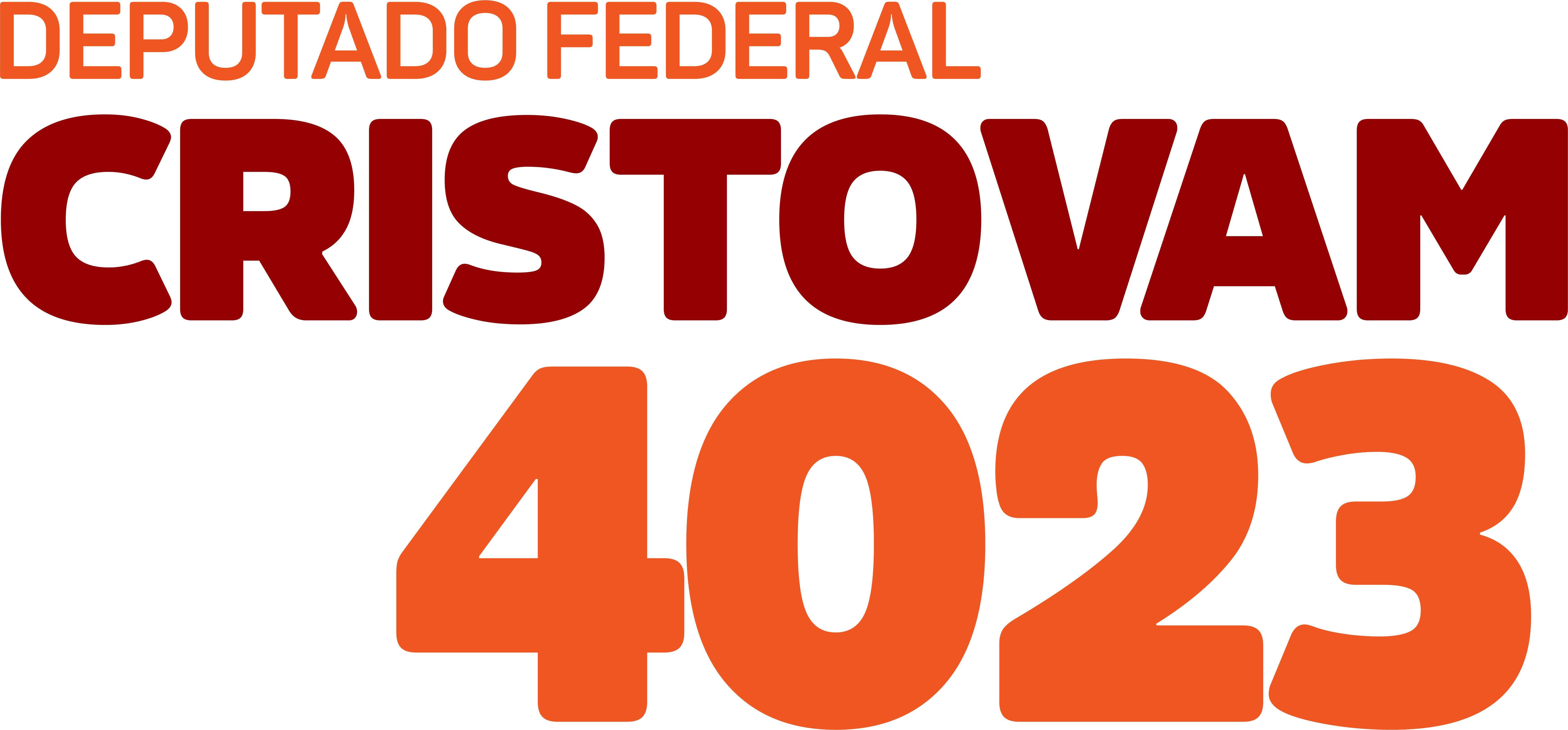 Cristovam 4023 — Deputado Federal